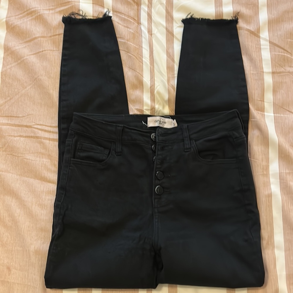 CJLA black skinny jeans